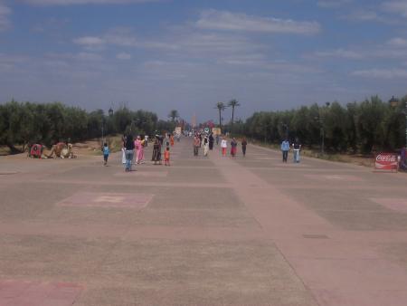 c a marrakech a menara  avec ma famille