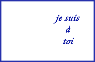 je t'aime a la folie